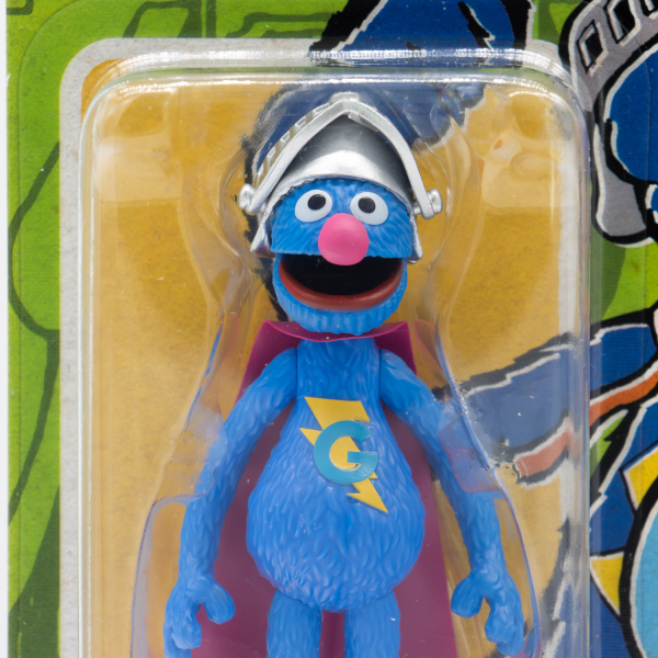 Sesamstraße Super Grobian Nahaufnahme Figur Detailaufnahme